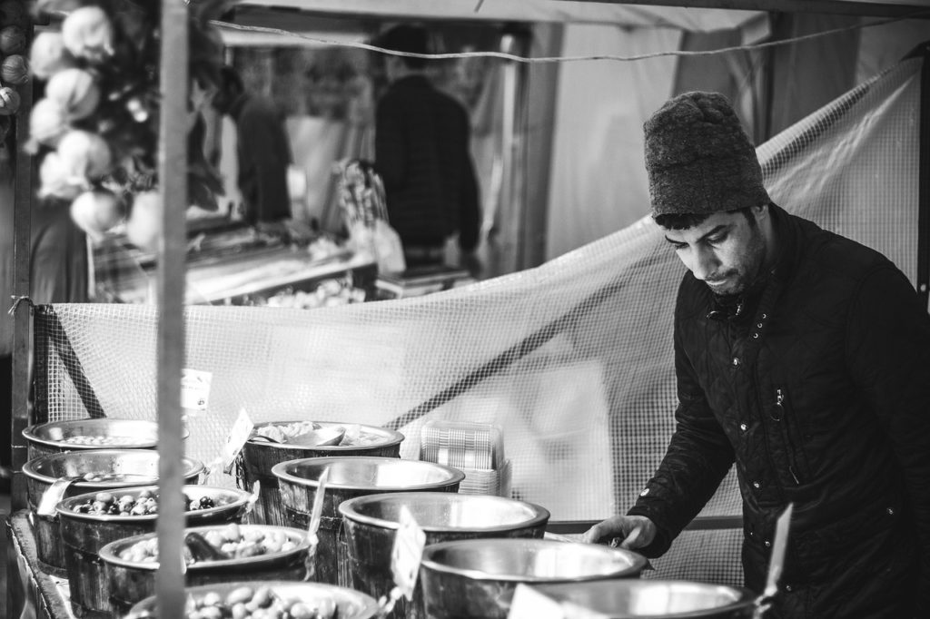 Falafel streetfood jedlo –  chuťový zázrak