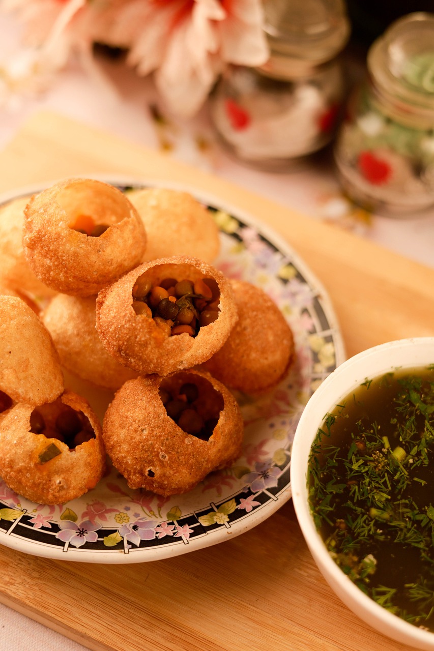 Pani Puri indický streetfood – očarí chuťové poháriky