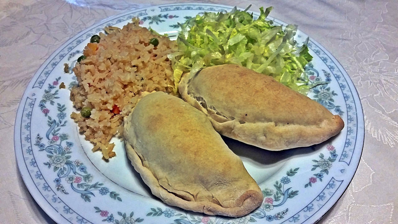 Street food jedlo Empanadas – Latinská Amerika